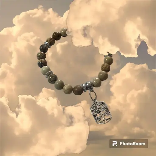 BRACELET JASPE PAYSAGE