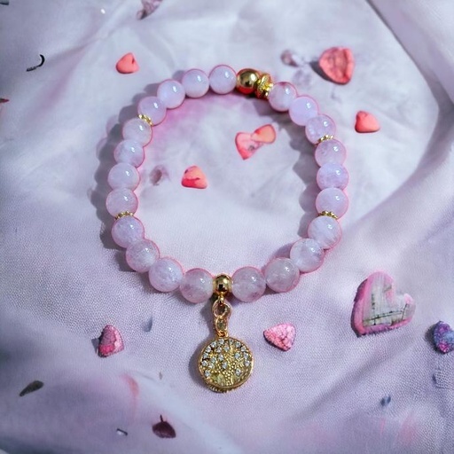BRACELET EN AMETHYSTE LAVANDE