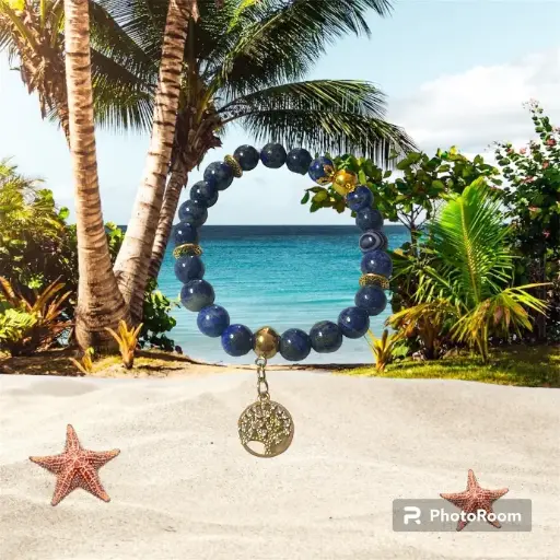 BRACELET EN LAPUS LAZULI