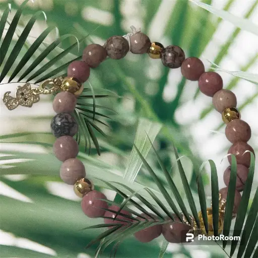 BRACELET RHODONITE