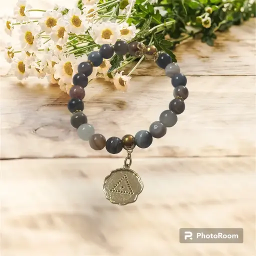 BRACELET EN AGATE BOSTWANA